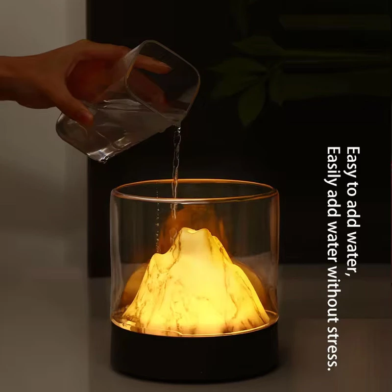 Зволожувач повітря з арома D5 Mountain gradient colour 300ml – Gray. Фото 5 з 6