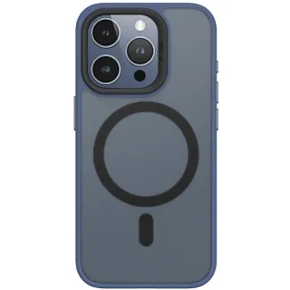 TPU+PC чохол Blueo Skin Friendly Frosted with Magnetic Fit для Apple iPhone 15 Pro Max (6.7") — Синій / Blue