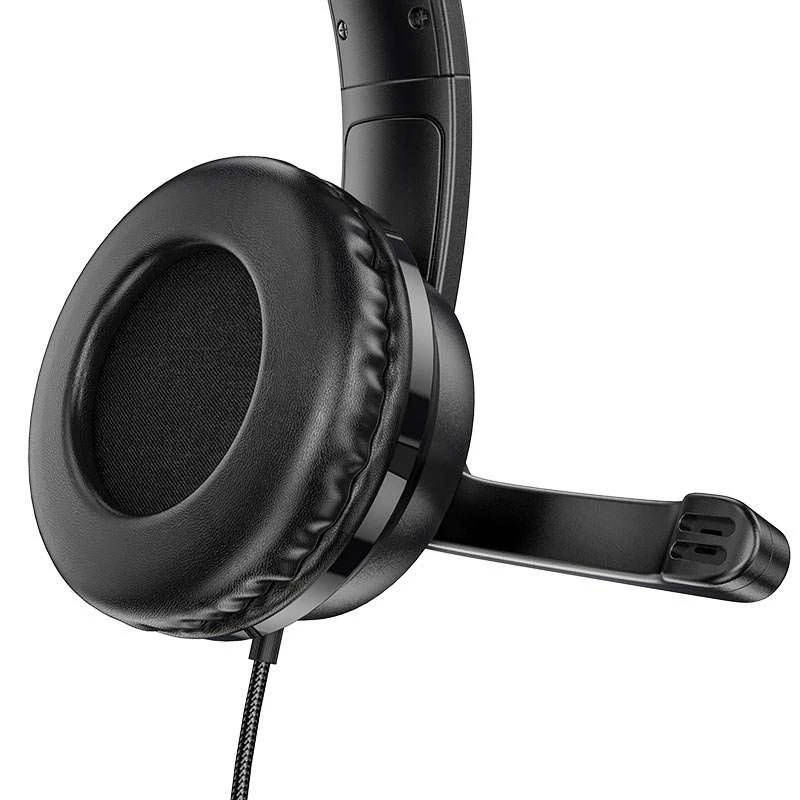 Стереонавушники Hoco W103 Magic Tour Gaming – Чорний. Фото 2 з 6