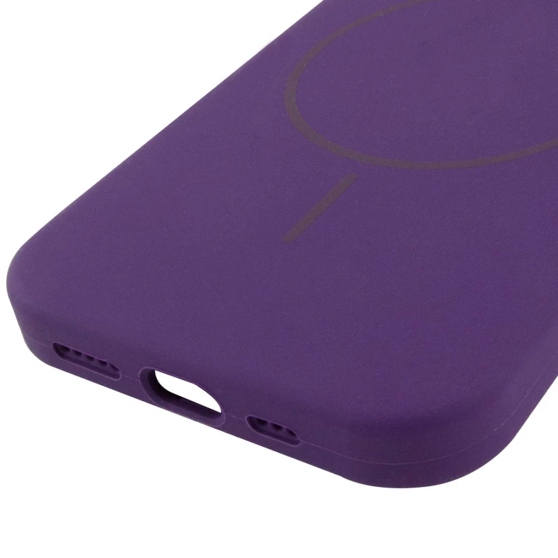 Чехол Silicone Armor Max не logo with MagSafe для Apple iPhone 11 (6.1") – Фиолетовый / Amethyst. Фото 9 из 9