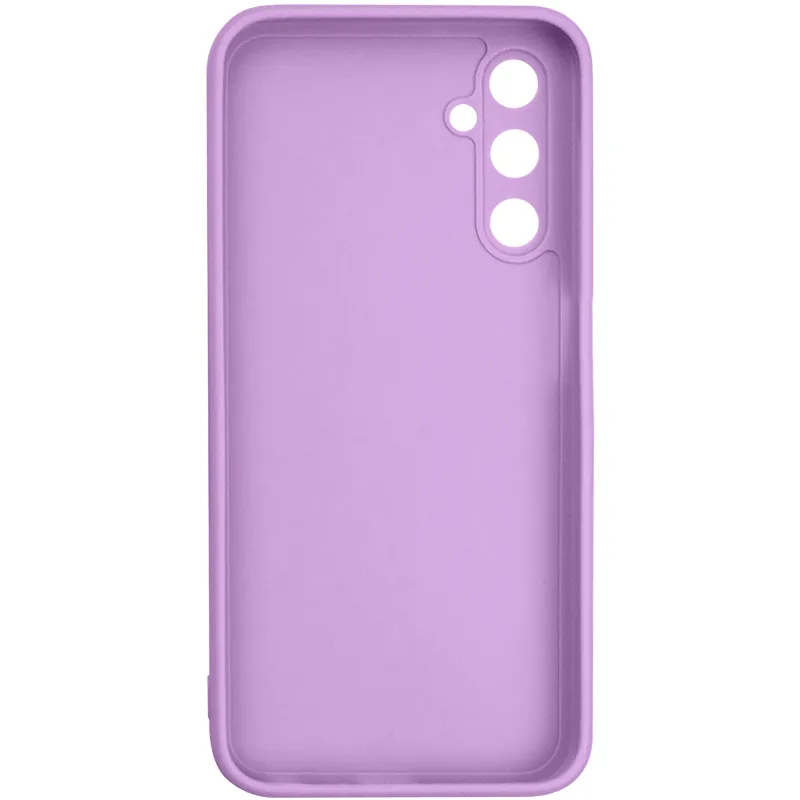 Цветной силиконовый чехол с защитой камеры для Samsung Galaxy A57 5G – Сиреневый / Dasheen. Фото 2 из 2