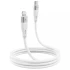 Дата кабель Proove Soft Silicone Type-C to Lightning 27W (1m) – White. Фото 2 з 4