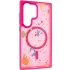 Чохол абстракція малювання з MagSafe на Samsung Galaxy S25 Ultra – Barbie Pink. Фото 2 з 6