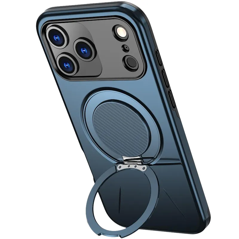 TPU+PC чохол Kalebol Magnetic Case для Apple iPhone 17 Pro Max – Blue. Фото 3 з 3