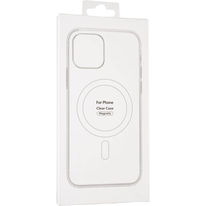 Прозорий TPU чохол з MagSafe на Apple iPhone 13 Pro Max (6.7") – Clear. Фото 6 з 7