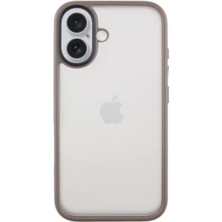 TPU+PC с металлическими кнопками для Apple iPhone 16 фото 1 из 6