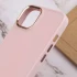 TPU чехол Bonbon с металлическими кнопками для Apple iPhone 12 Pro (6.1") – Розовый / Light pink. Фото 5 из 5