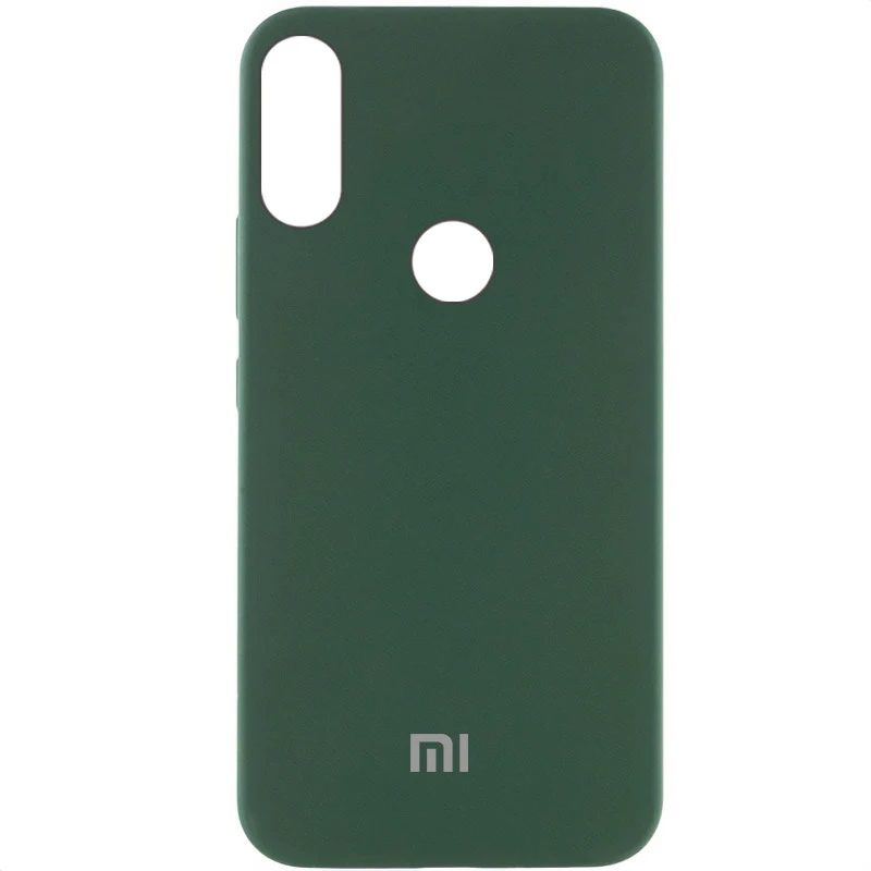 Чехол Silicone Case Lakshmi Premium Logo для Xiaomi Redmi Note 7 / Note 7 Pro / Note 7s – Зеленый / Cyprus Green. Фото 1 из 1
