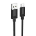 Дата кабель Hoco X122 Benefit USB to Type-C 3A (1m) – Black. Фото 1 з 4