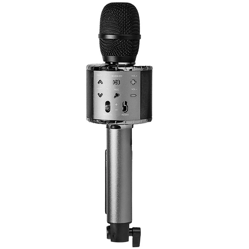 

Караоке Мікрофон-колонка GDS008 (Black)