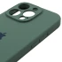 Чохол Silicone Case з захистом камери на Apple iPhone 15 Pro (6.1") – Зелений / Pine green. Фото 7 з 9