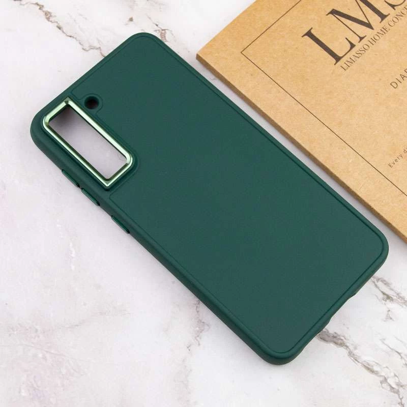TPU чохол Bonbon з металевими кнопками на Samsung Galaxy S23+ – Зелений / Pine green. Фото 7 з 11