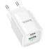 СЗУ Hoco C149A Charm PD30W+QC3.0 (1USB-A/1C) – White. Фото 2 из 6