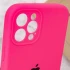 Чехол Silicone Case с защитой камеры для Apple iPhone 12 Pro (6.1") – Розовый / Barbie pink. Фото 6 из 7