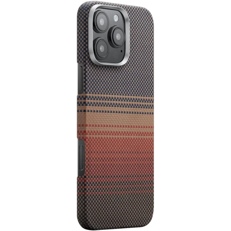 Чохол PC Carbon Protection Slim with MagSafe для Apple iPhone 16 Pro – Red. Фото 1 з 2