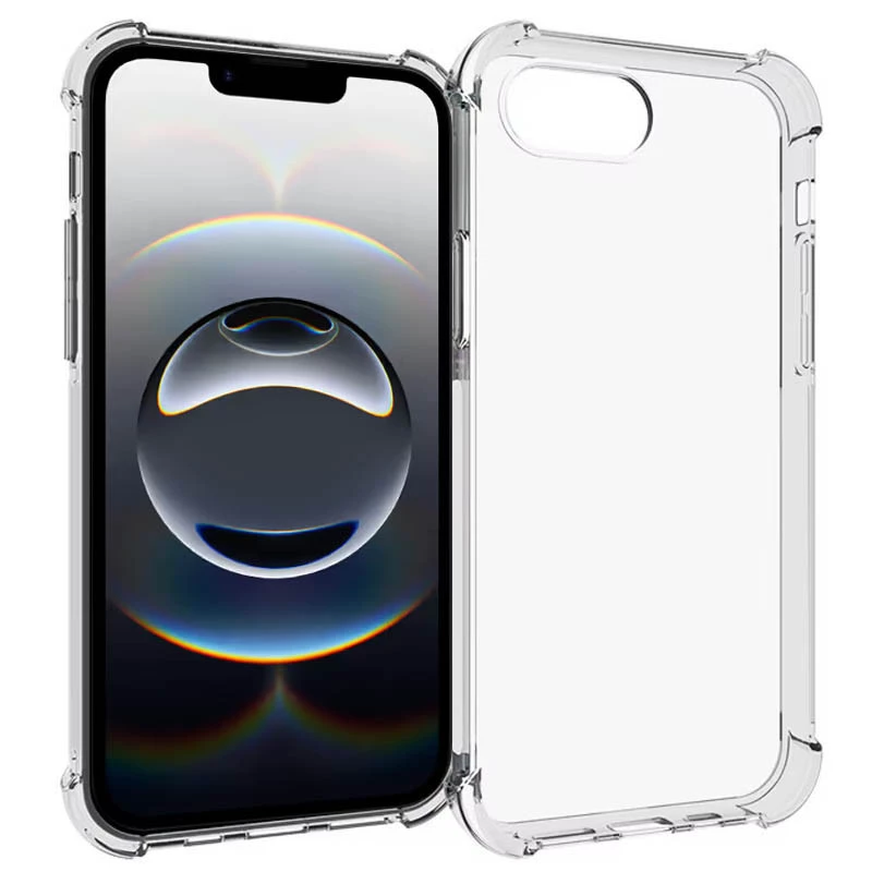 Ультратонкий силиконовый чехол GETMAN с крытыми бортами для Apple iPhone 17e (6.1") фото 3 из 3