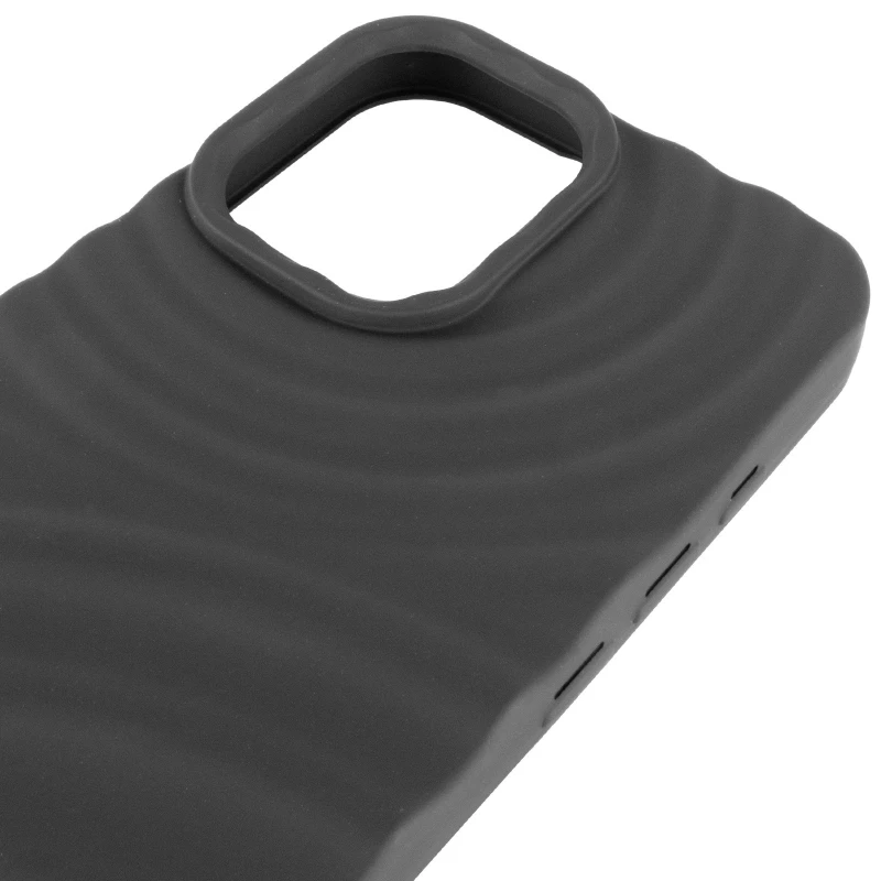 Чехол TPU MonoWave для Apple iPhone 16 – Black. Фото 6 из 7