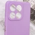 Кольоровий силіконовий чохол із захистом камери на Huawei Honor X8a – Бузковий / Dasheen. Фото 8 з 8