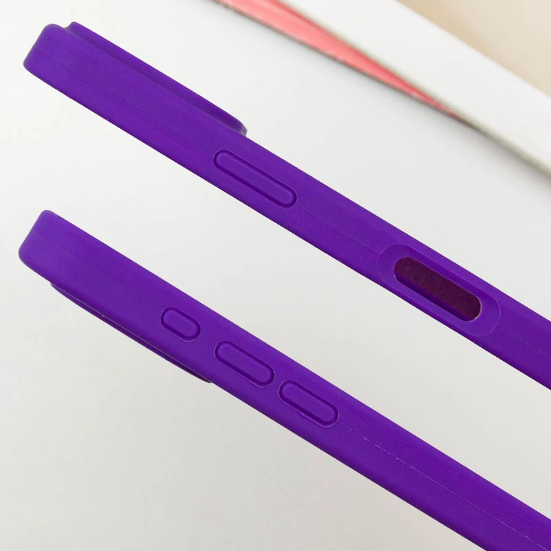 Чехол Silicone Case с закрытым низом для Apple iPhone 16 Pro Max – Фиолетовый / Ultra Violet. Фото 7 из 11