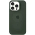 Чохол Silicone Case Full Protective (AA) V2 with MagSafe для Apple iPhone 16 – Зелений / Cyprus Green. Фото 1 з 6