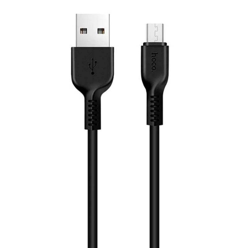 

Дата кабель Hoco X20 Flash Micro USB Cable (2m) (Чорний)