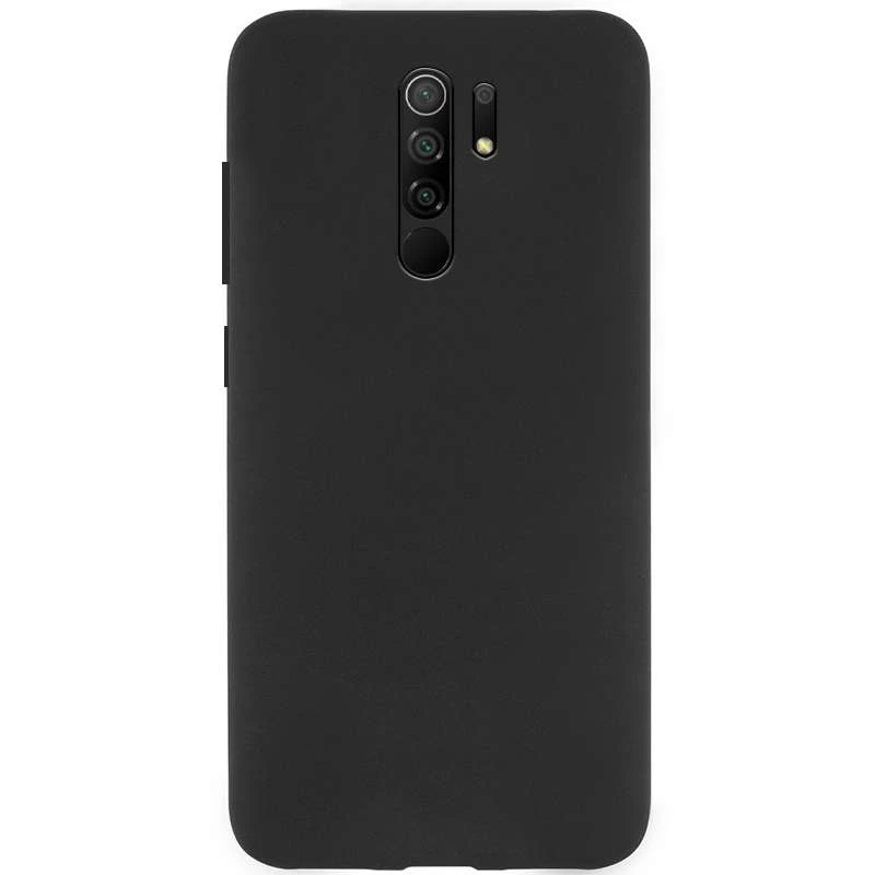 

Кольоровий силіконовий чохол на Xiaomi Redmi 9 (Чорний)