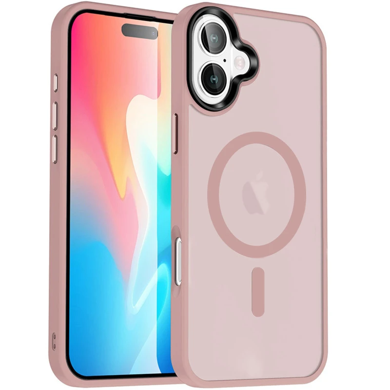 Чохол Ummi Colorful with MagSafe для Apple iPhone 16 Plus – Рожевий / Pink. Фото 1 з 1