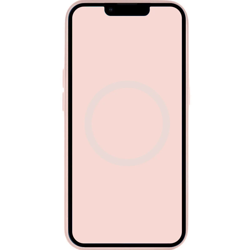 Чохол Silicone case (AAA) with Magsafe and Animation для Apple iPhone 14 Pro (6.1") – Рожевий / Chalk Pink. Фото 3 з 3