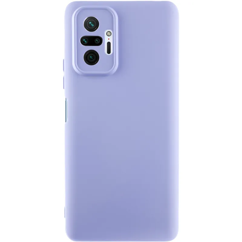 Чохол Silicone Cover Ummi Lakshmi Full Camera (AA) для Xiaomi Redmi Note 10 Pro Max – Бузковий / Dasheen. Фото 1 з 1