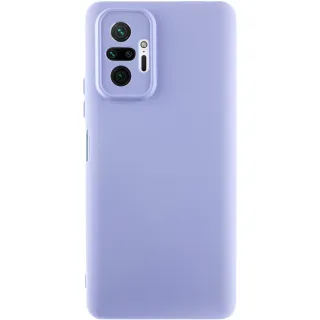 Чохол Silicone Cover Ummi Lakshmi Full Camera (AA) для Xiaomi Redmi Note 10 Pro Max — Бузковий / Dasheen