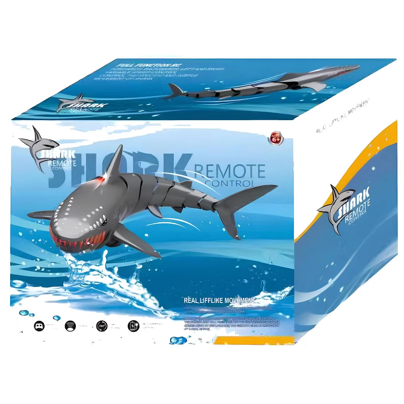 Човен на радіокеруванні SHT FY666 Shark 2.4G – Grey. Фото 2 з 6