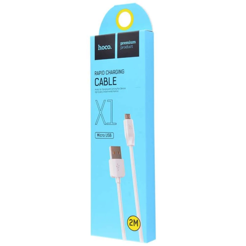 

Дата кабель Hoco X1 Rapid USB to MicroUSB (2m)