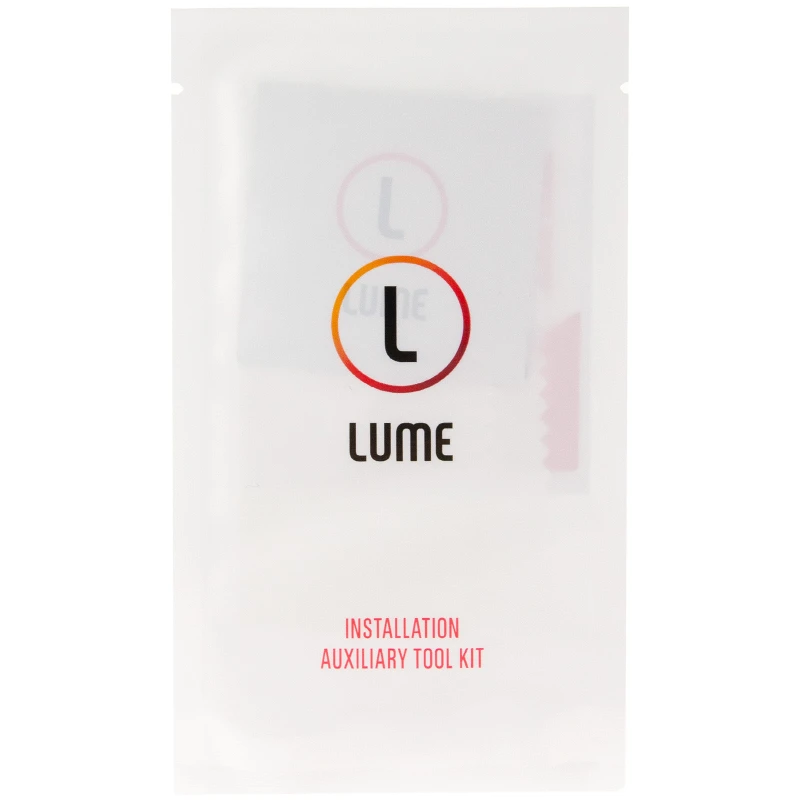 Захисне 3D скло LUME Protection на Apple iPhone 15 (6.1") – Чорний. Фото 6 з 10