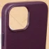 Кожаный чехол Silicone Case Premium с MagSafe для Apple iPhone 13 (6.1") – Dark Cherry. Фото 6 из 6