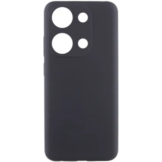 Чехол Silicone Case Lakshmi Premium з закритою камерою на Xiaomi 14T Pro — Черный / Black