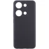 Чохол Silicone Case Lakshmi Premium із закритою камерою для Xiaomi Redmi Note 13 4G – Чорний / Black. Фото 1 з 3