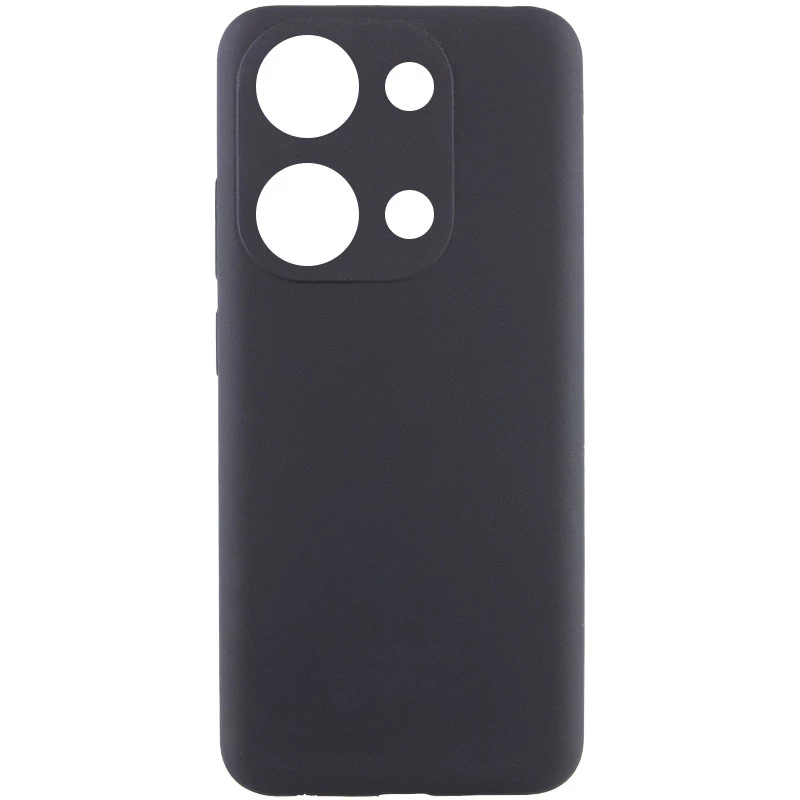 Чохол Silicone Case Lakshmi Premium з закритою камерою на Xiaomi 14T Pro – Чорний / Black. Фото 2 з 5