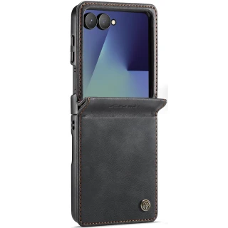 Кожаный чехол-книжка CaseMe Velvet Matte для Samsung Galaxy Z Flip7 фото 1 из 5
