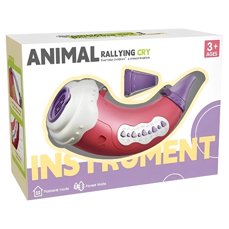 Музична інтерактивна іграшка Ummi ME-211 Animal Rallying Cry – Red. Фото 4 з 5