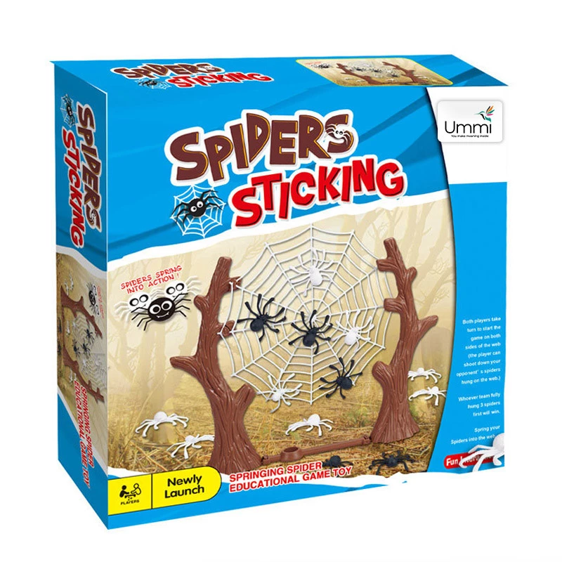 Настільна інтерактивна гра Ummi 707-105 Spider Sticking Game – Brown. Фото 3 з 4
