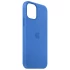 Чехол Silicone Case с закрытым низом для Apple iPhone 13 (6.1") – Синий / Capri Blue. Фото 3 из 5