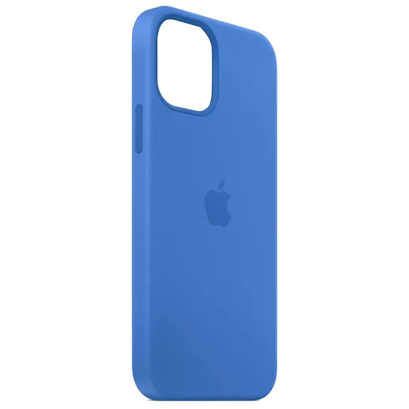 Чохол Silicone Case з закритим низом на Apple iPhone 15 Plus (6.7") – Синій / Capri Blue. Фото 2 з 3