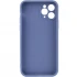 Кольоровий силіконовий чохол із захистом камери на Apple iPhone 11 Pro Max (6.5") – Блакитний / Mist blue. Фото 2 з 4
