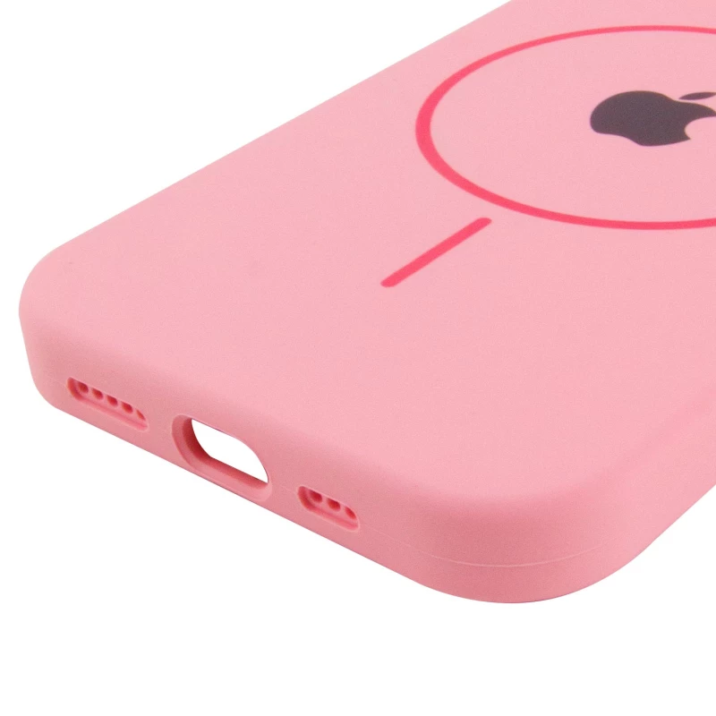Чохол Silicone Armor Max with MagSafe для Apple iPhone 11 Pro (5.8") – Рожевий / Light pink. Фото 9 з 9