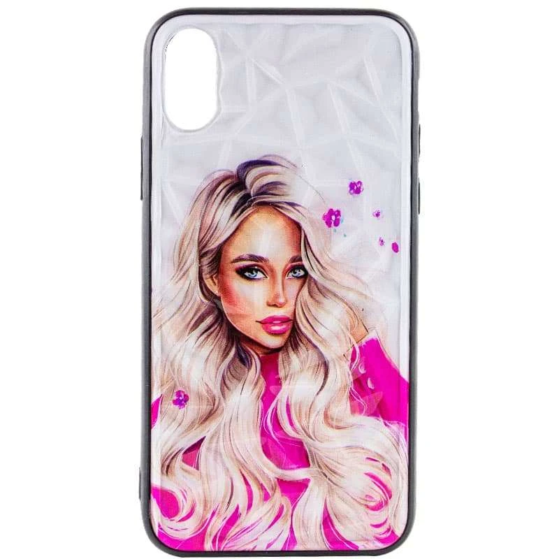 

Скляний чохол Prisma Ladies на Apple iPhone XS Max (6.5") (Pink)