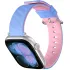 Ремешок BlueO Lollipop Silicone для Apple Watch 38/40/41/42mm(ser.10) – Pink Blue. Фото 1 из 2