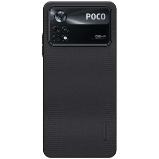 Пластикова накладка Nillkin Frost на Xiaomi Poco X4 Pro 5G — Чорний