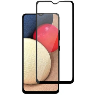 Защитное стекло с эффектом анти-шпион для Samsung Galaxy A02s фото 1 из 2