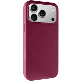 Чохол Silk Full Protective (AA) NO LOGO with Magnetic Fit для Apple iPhone 17 Pro Max (6.9") — Бордовий / Dark Cherry