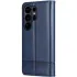 Шкіряний чохол-книжка AZNS Classic series для Samsung Galaxy S26 Ultra – Dark Blue. Фото 2 з 4